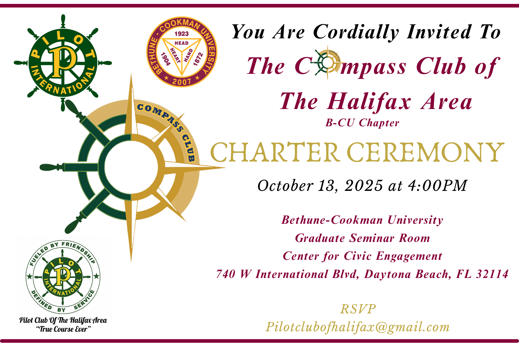 Compas Club Charter Ceremony