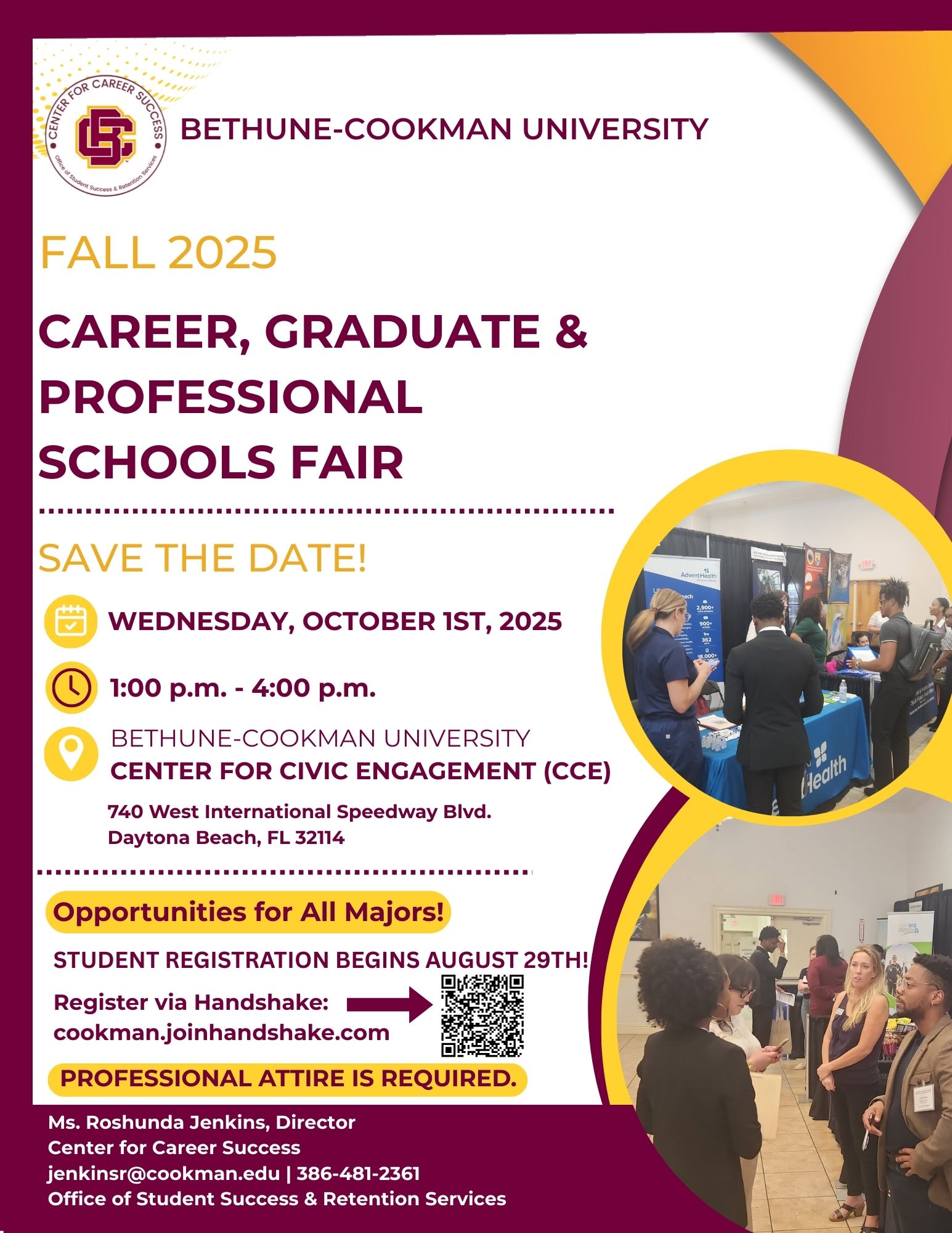 Fall '25 Career Fair Flyer