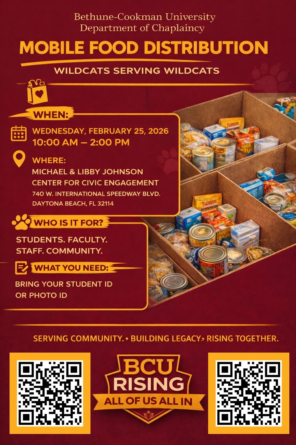 February Mobile Food Distribution